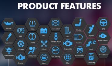 Professional Scanner iCarsoft CR MAX 2025 for Comprehensive System Diagnostics Across 56 Brands - Kopie